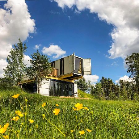Villa Bergheim Container Loft Schöneck Exterior foto