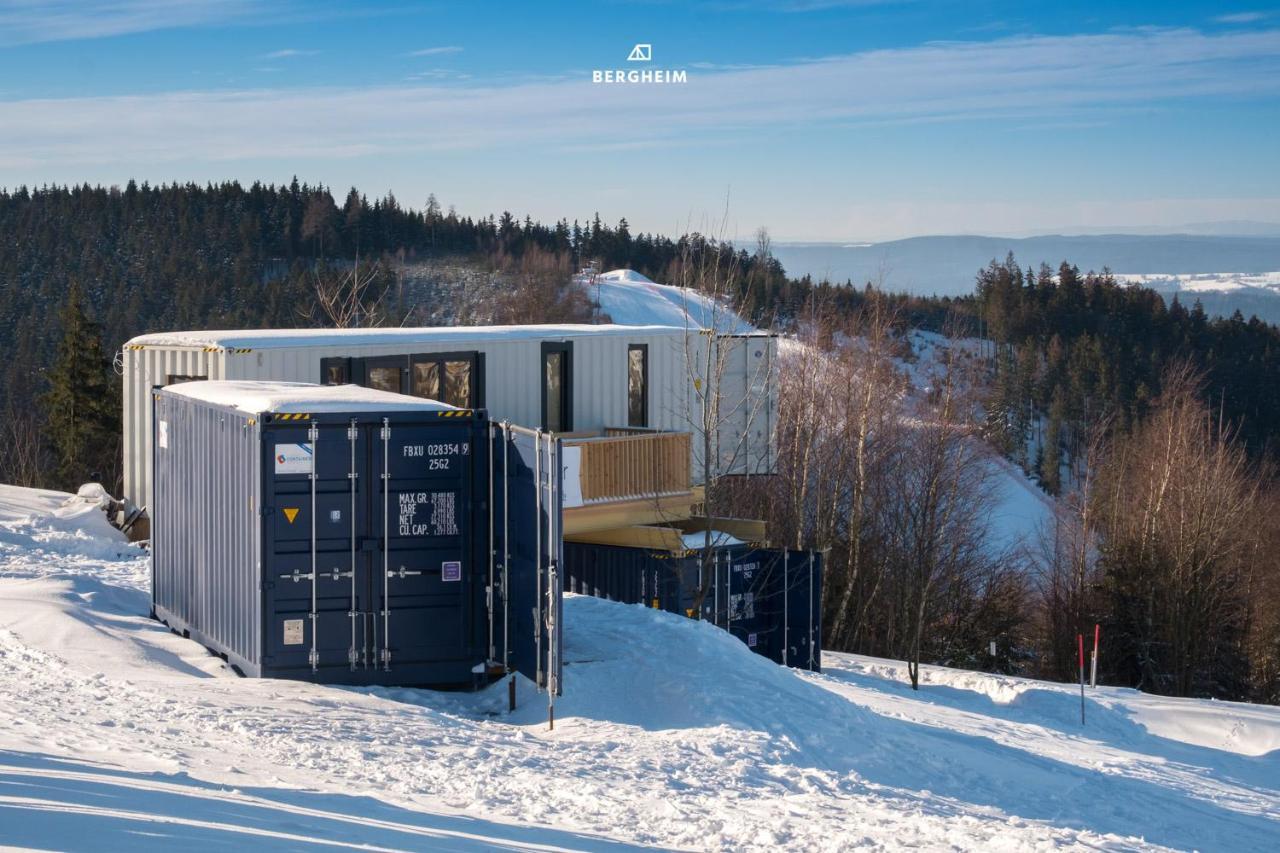 Villa Bergheim Container Loft Schöneck Exterior foto