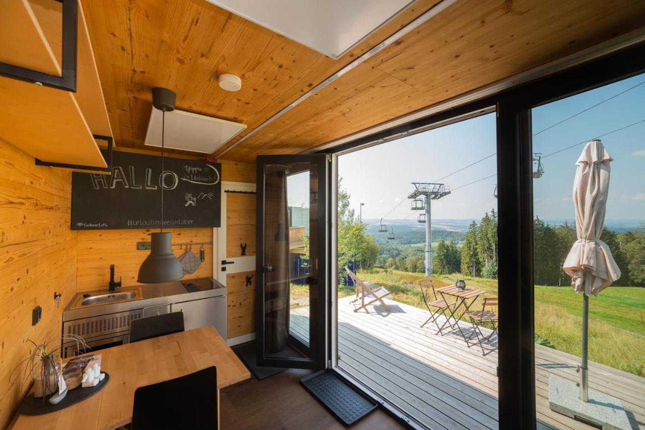 Villa Bergheim Container Loft Schöneck Exterior foto