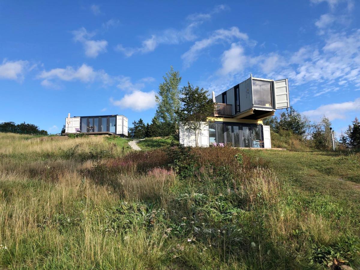 Villa Bergheim Container Loft Schöneck Exterior foto
